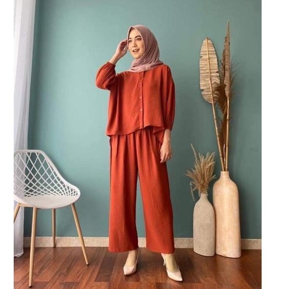 {PLN.10Jn22н} One Set Andin Ikatan Cinta Pajamas Elesid