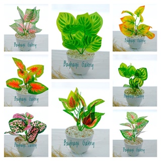Image of DAUN ARTIFICIAL //DAUN PLASTIK//BUNGA HIAS MURAH//BUNGA HIAS ARTIFICIAL D10//DEKORASI RUMAH//BUNGA BONSAI MURAH//HIASAN RUMAH MURAH