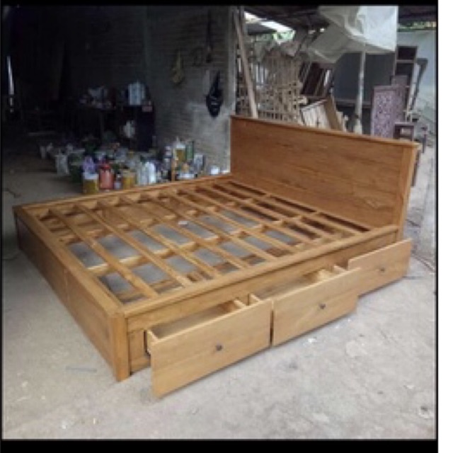 Dipan Laci Jati Minimalis / Dipan Jati Minimalis