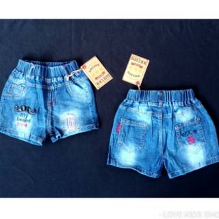 PROMO GROSIR  SERI 5 PC HOT PANT JEANS  712 CELANA  ANAK  