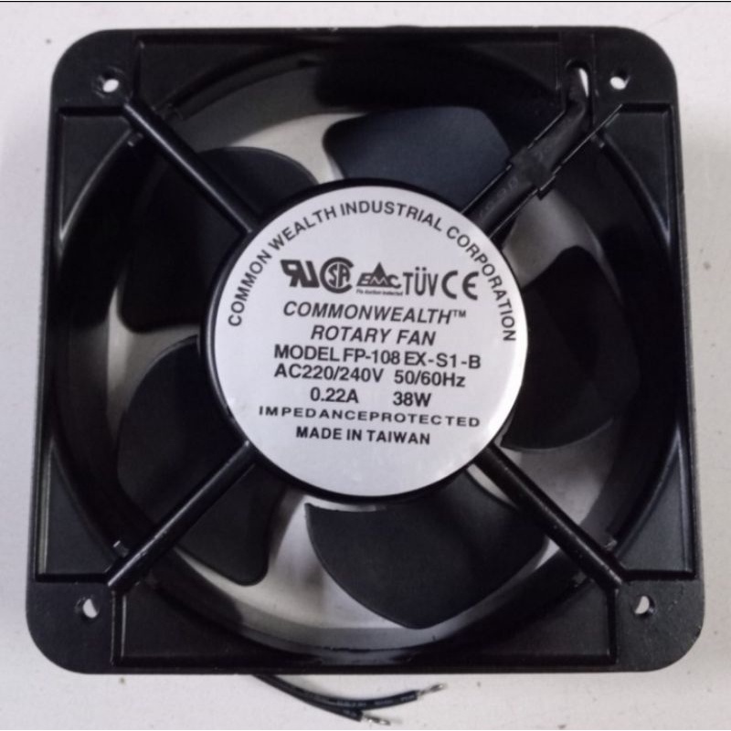 Fan Cooling Commonwealth 15cm FB-108-EX-S1-B 38W