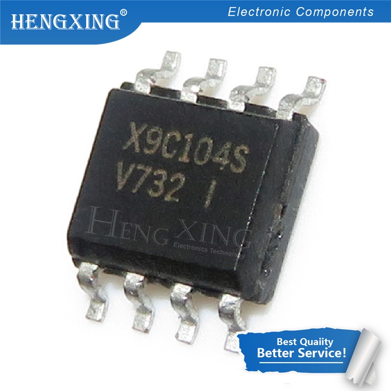 50pcs potentiometer Digital X9C104SI X9C104S X9C104SZI X9C104 IC SOP-8