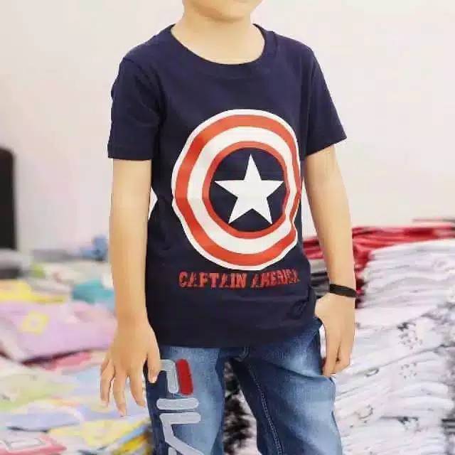 ADHIS KAOS CAPTAIN AMERIKA NAVY