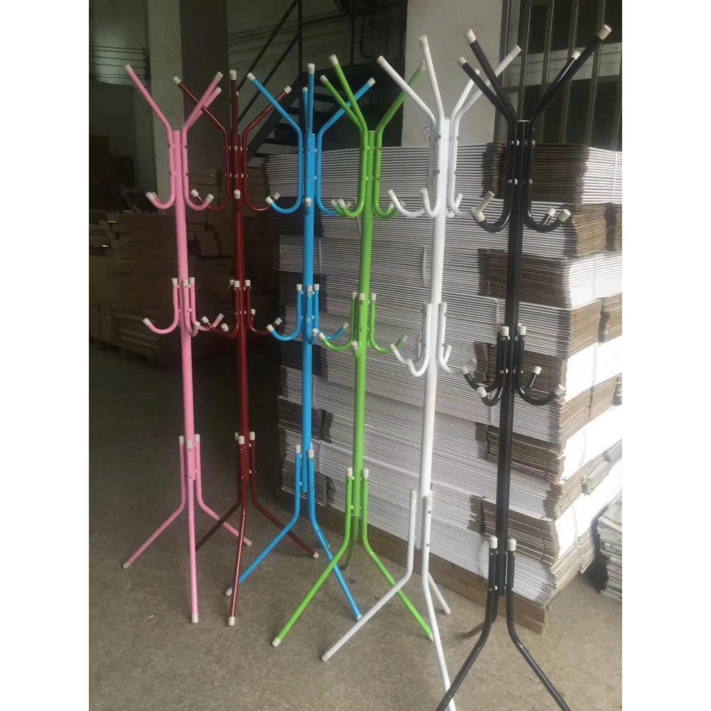 SHENAR COD BAG STAND HANGER / BAG HANGER /GANTUNGAN  TOPI/ GANTUNGAN TAS Multifunction Standing Hanger/Gantungan berdiri|Gantungan Baju|gantungan Topi Besi|Standing Hanger