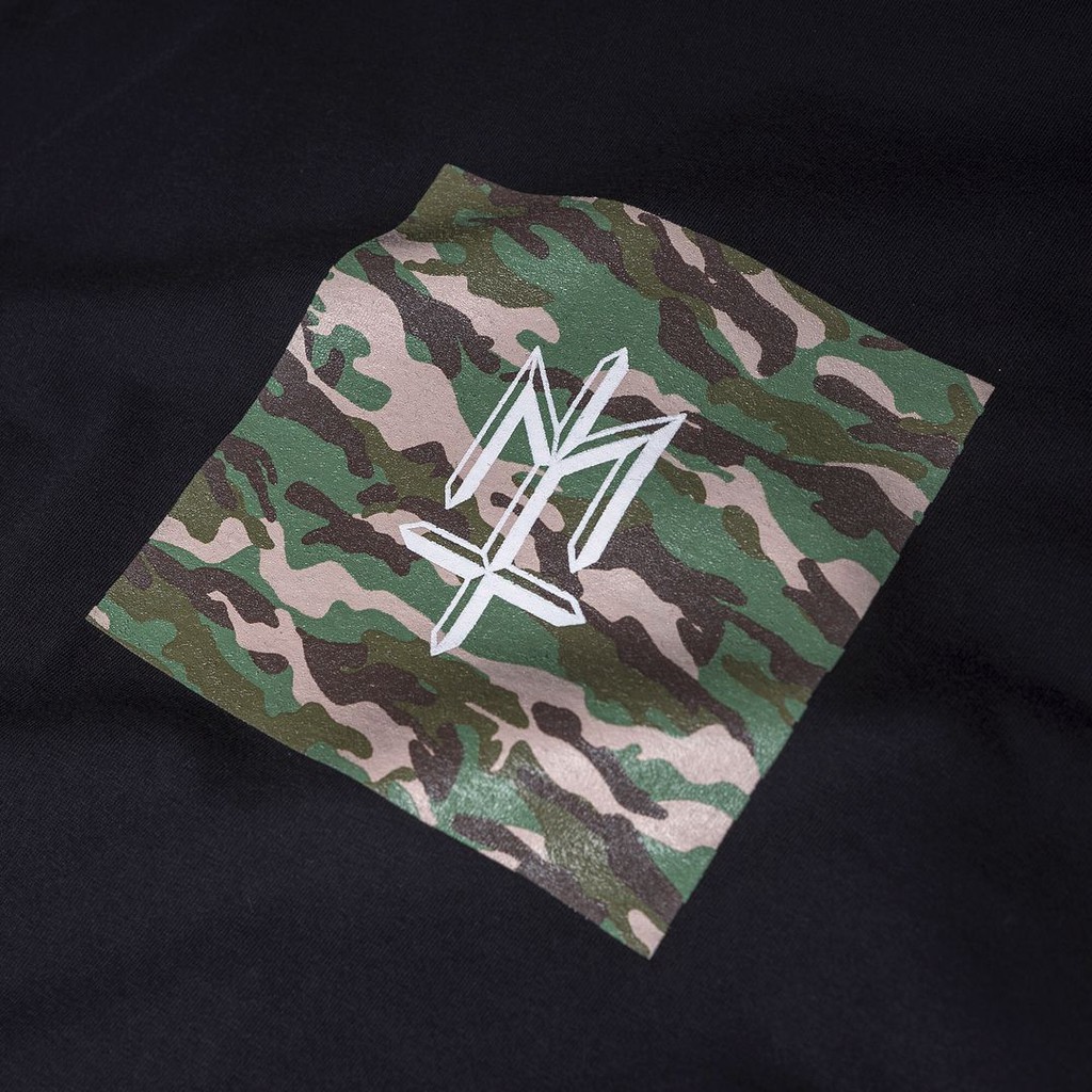 KAOS MATERNAL HITAM BOX LOGO CAMMO