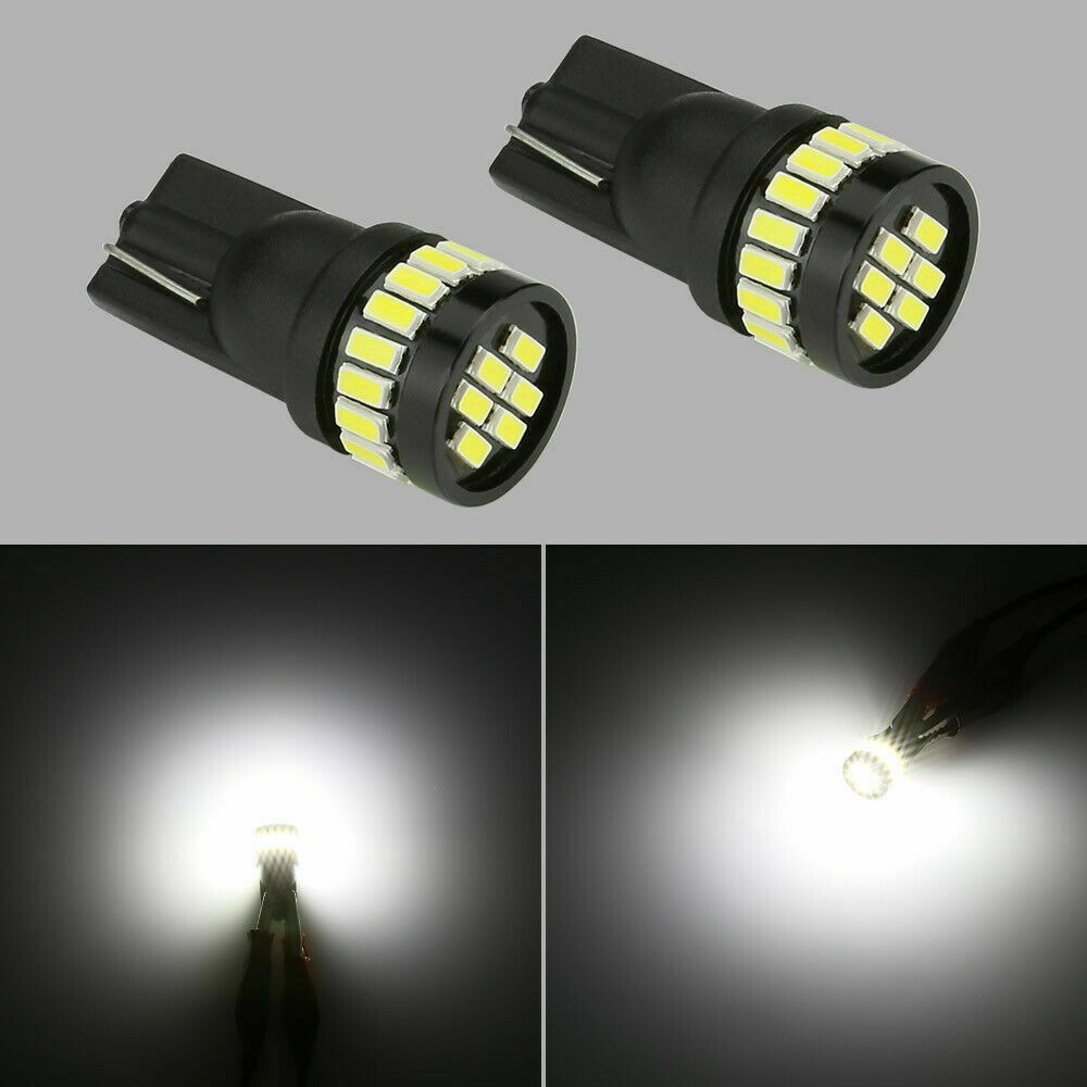 Lampu LED T10 Rotary 24SMD 3014 Super Bright Lampu Senja Kabin Sein Sen Speedo Rem Plat Mobil Motor