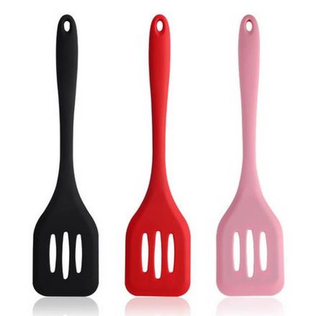 Spatula silikon tahan panas anti lengket food grade