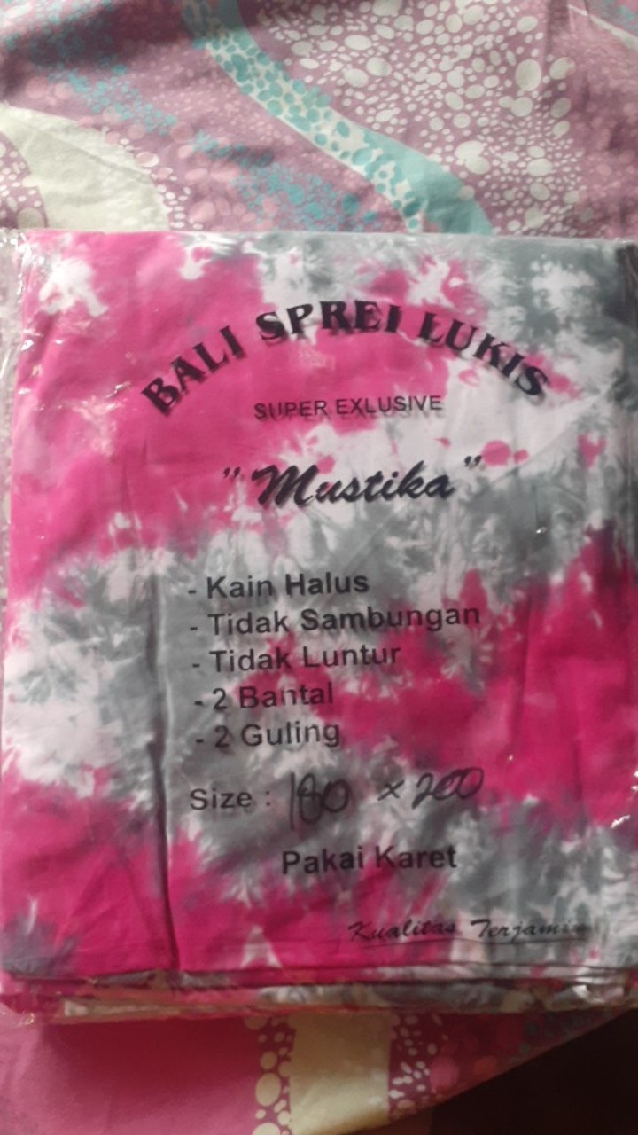 Seprei Batik Pekalongan Motif Bali Ready Stok Size 180x200