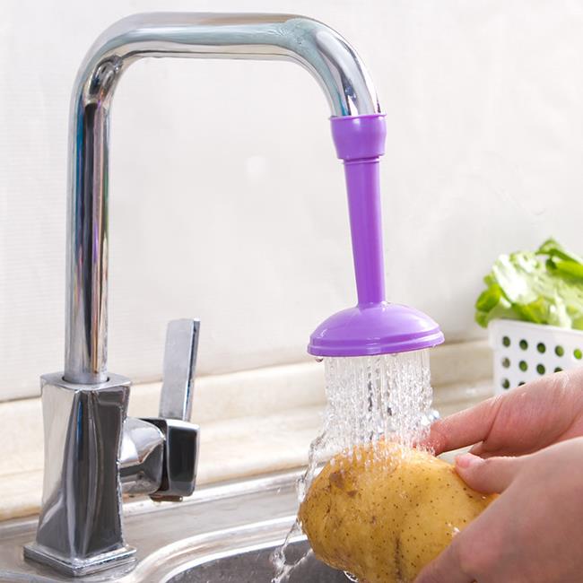 Sambungan Kran Air Silikon Panjang Fleksibel Flexible Keran Wastafel Dapur Faucet Shower Pemancur Silicone