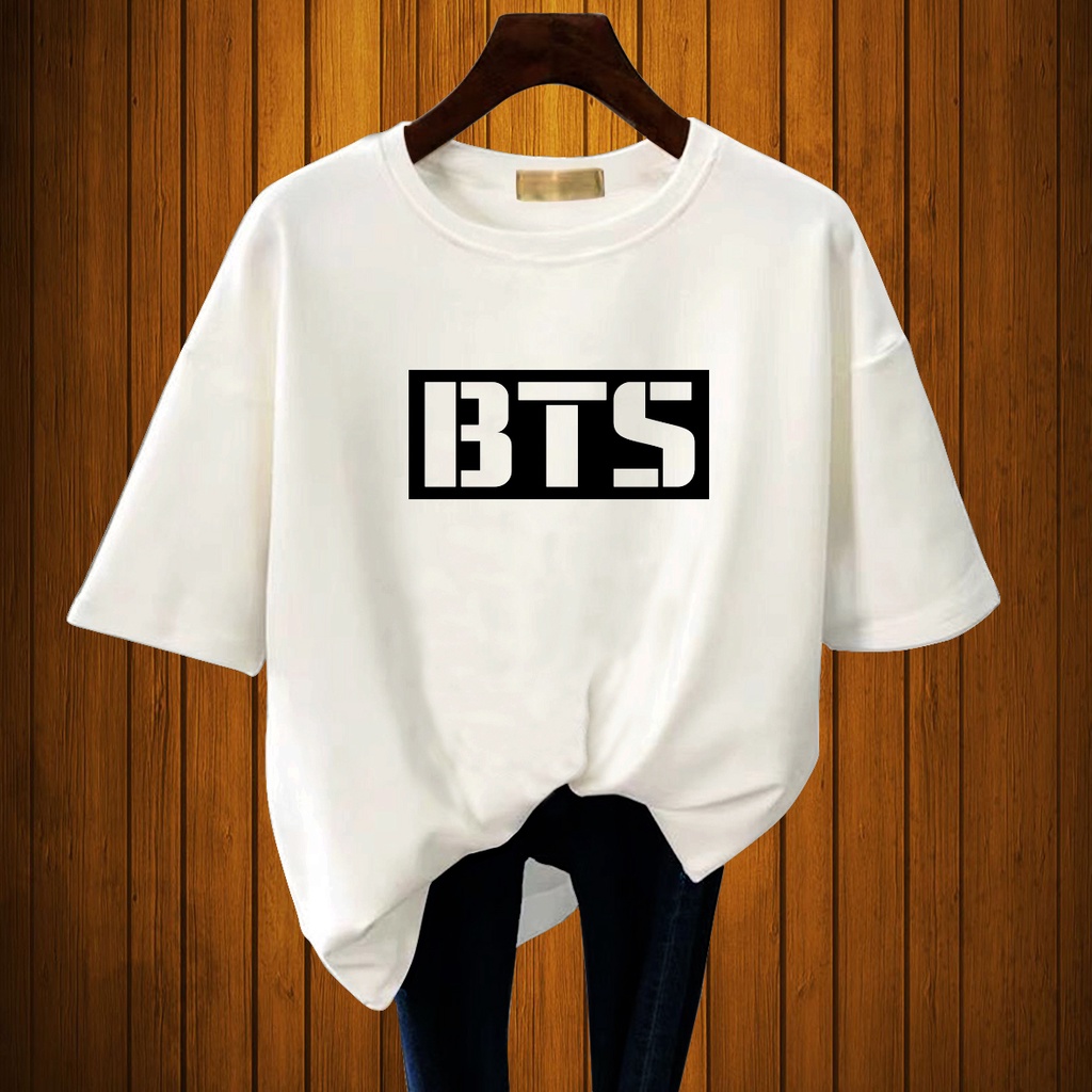 CALVIERO SHOP - BAJU KAOS ATASAN WANITA PRINT LOGO POLYBTS