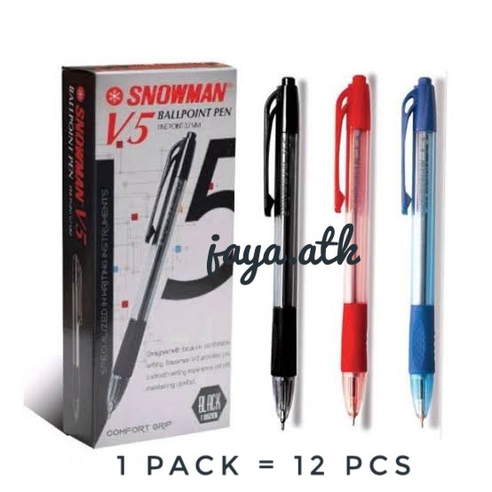 

H7Y PULPEN PEN SNOWMAN V5 LUSINAN PULPEN SNOWMAN V5 SNOWMAN BALLPEN PULPEN V5 0.7 PULPEN CETEK