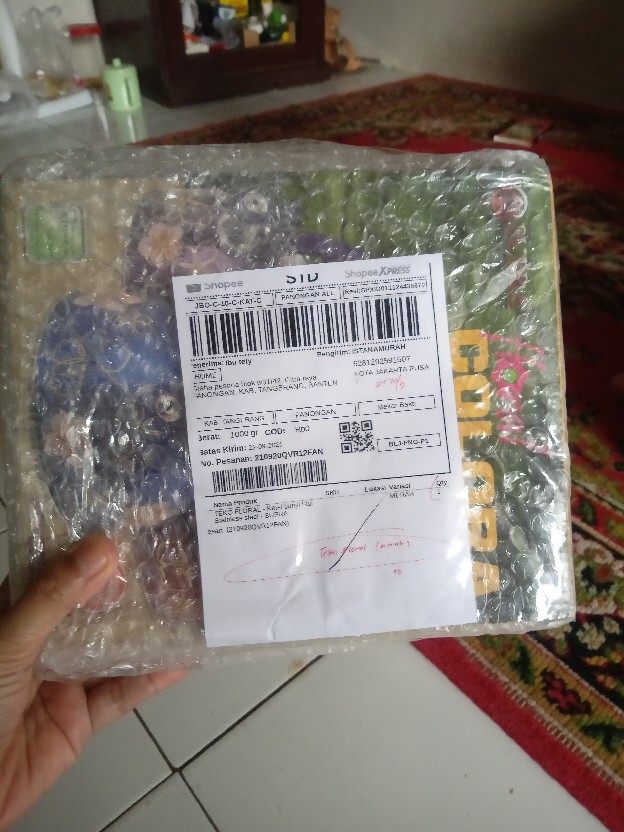 Teko Floral - Ketel Bunyi Siul Stainless Steel - Supra