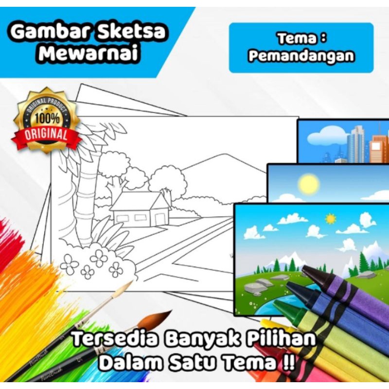 

Gambar Sketsa Mewarnai Murah