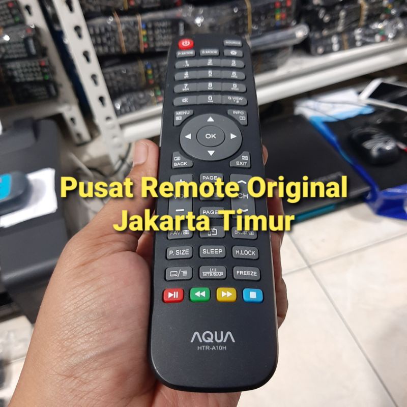 REMOTE REMOT TV AQUA LED HTR-A10H ORIGINAL ASLI