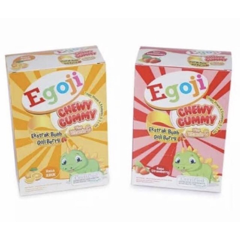 Egoji gummy box 5 sachet ( multivitamin permen anak )