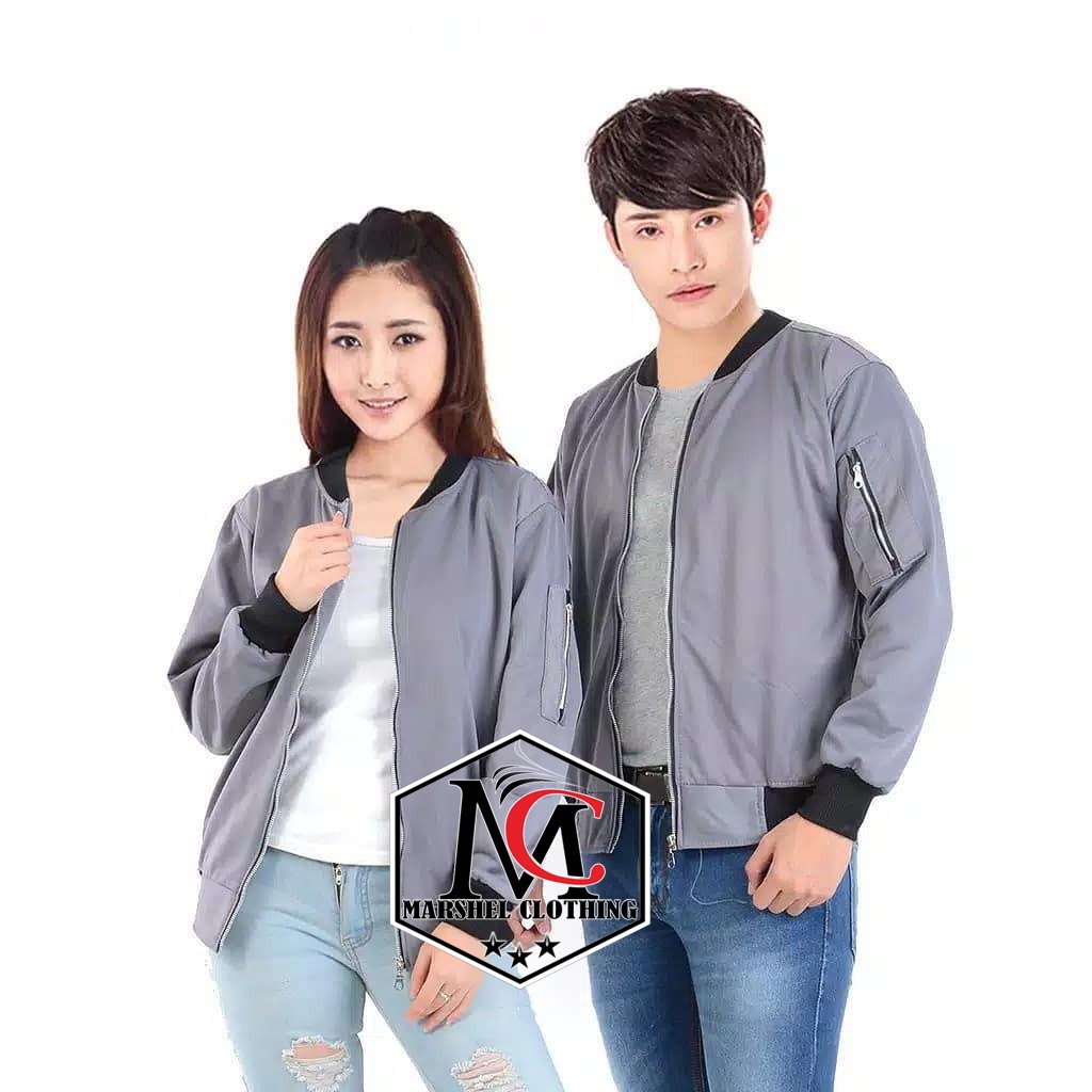 RCL - JAKET COUPLE BOMBER POLOS COUPLE PSANGAN - ( HARGA SEPASANG )