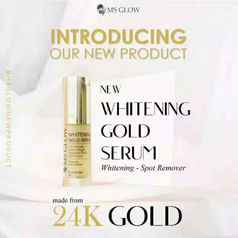 Whitening Gold Serum MS GLOW