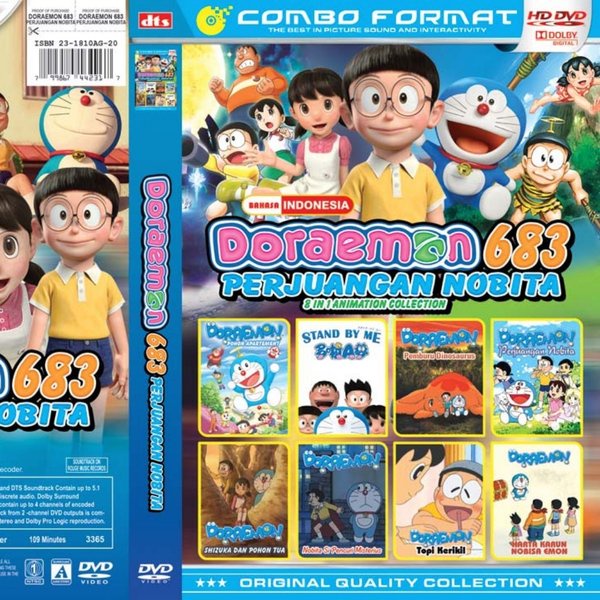 NEW PRODUCT KASET DISC FILM BARU DORAEMON BAHASA INDONESIA-FILM ANAK KARTUN ANIMASI ANIME TERLARIS