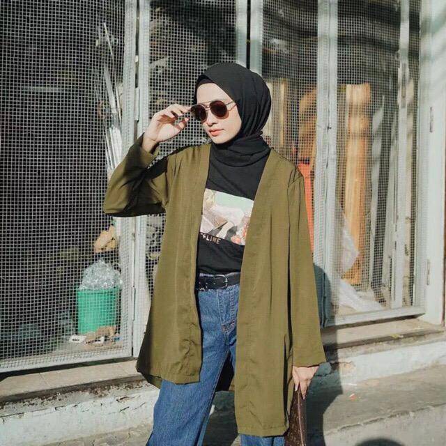 KARA CARDI | CARDIGAN WOLFIS | OUTER WOLFIS WANITA | CARDIGAN MURAH ( 1 KG = 5 PCS )