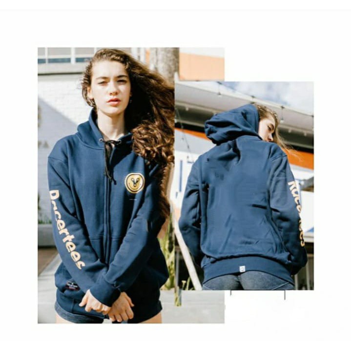 Jaket Racertees Navy