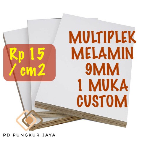 MULTIPLEK MELAMIN 9MM 1 MUKA CUSTOM