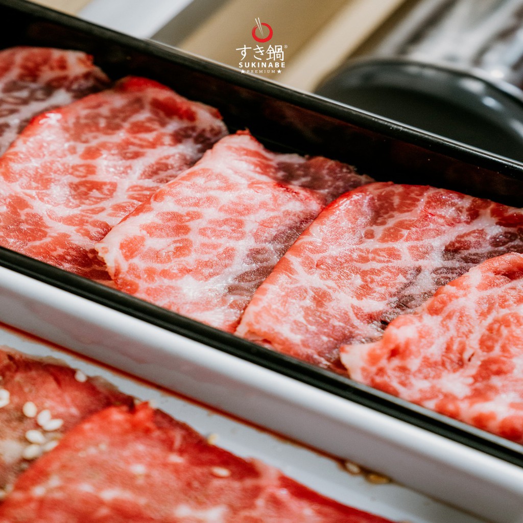 

Wagyu Beef 200gr / Wagyu Beef Slice / Daging Slice Wagyu / Daging BBQ / Dengan Pilihan Saus