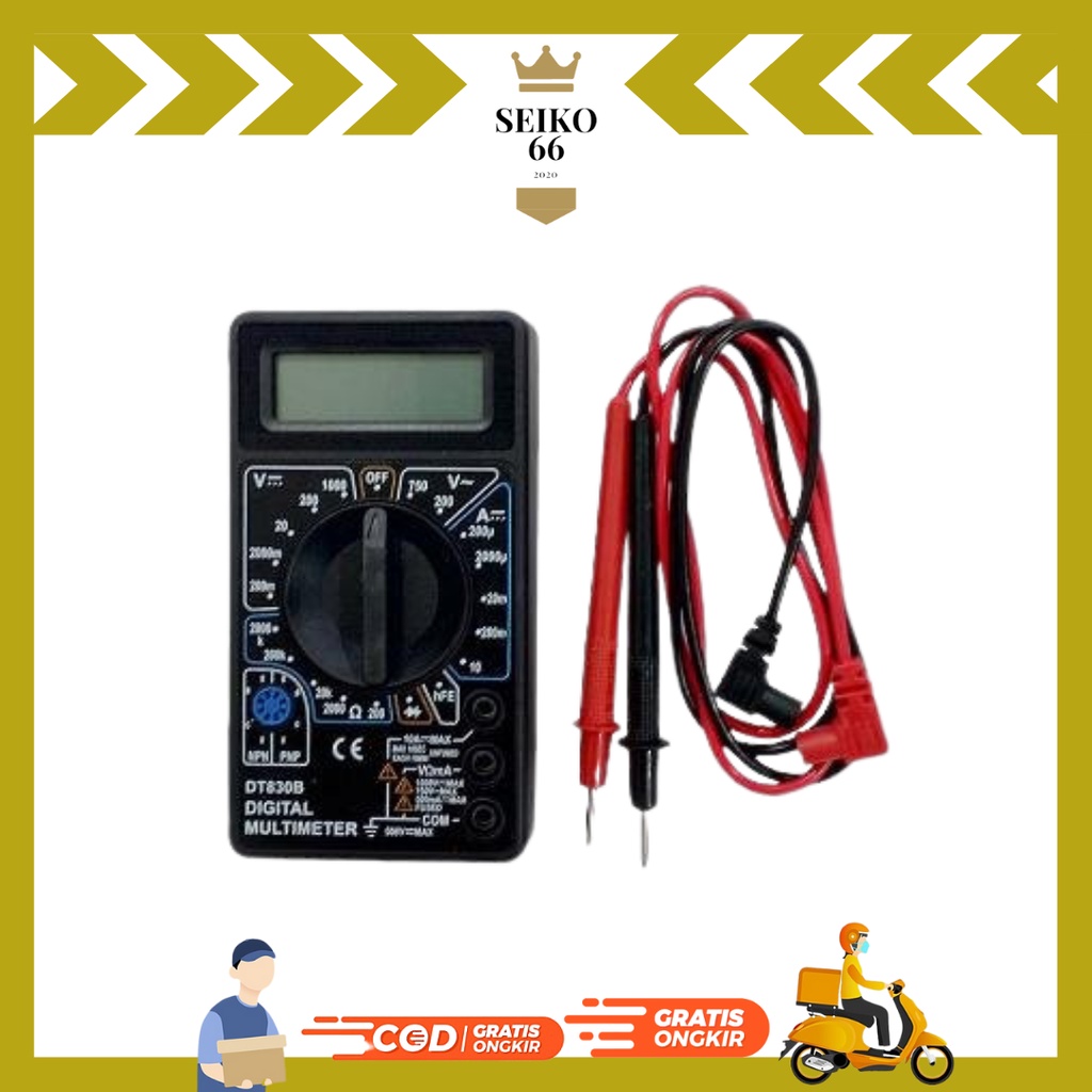 Digital Multimeter - Multitester - Avometer DT860