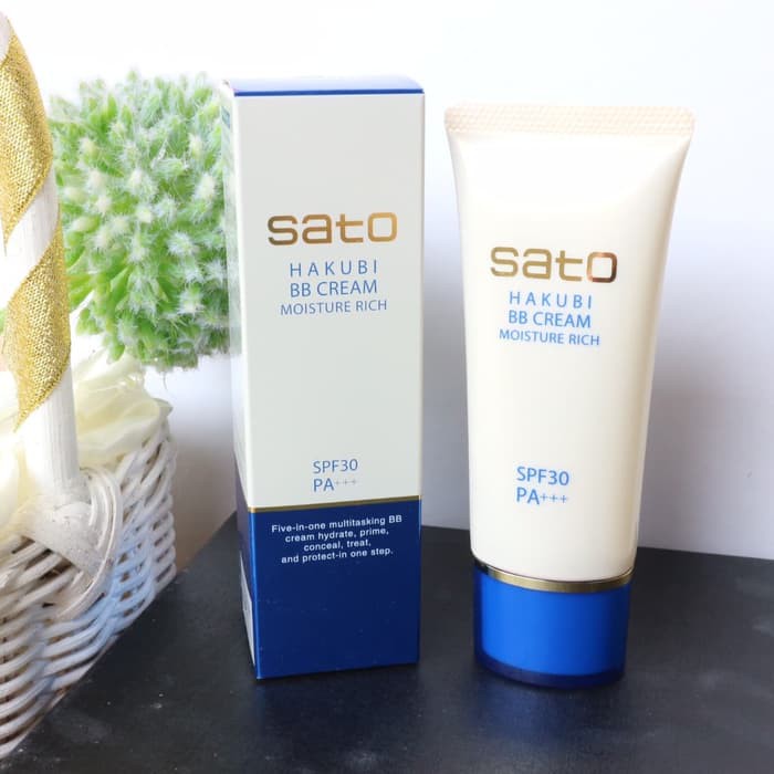Unik  HAKUBI BB CREAM MOISTURE RICH 40gr SPF30 ORIGINAL JAPAN  Diskon