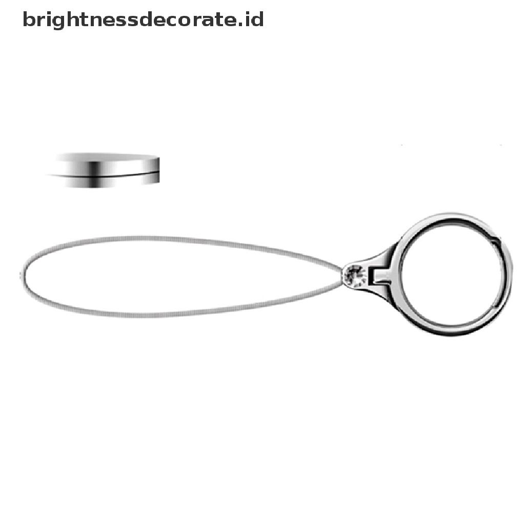 (birth) Tali lanyard 2 in 1 Multifungsi Bahan metal Untuk holder Handphone