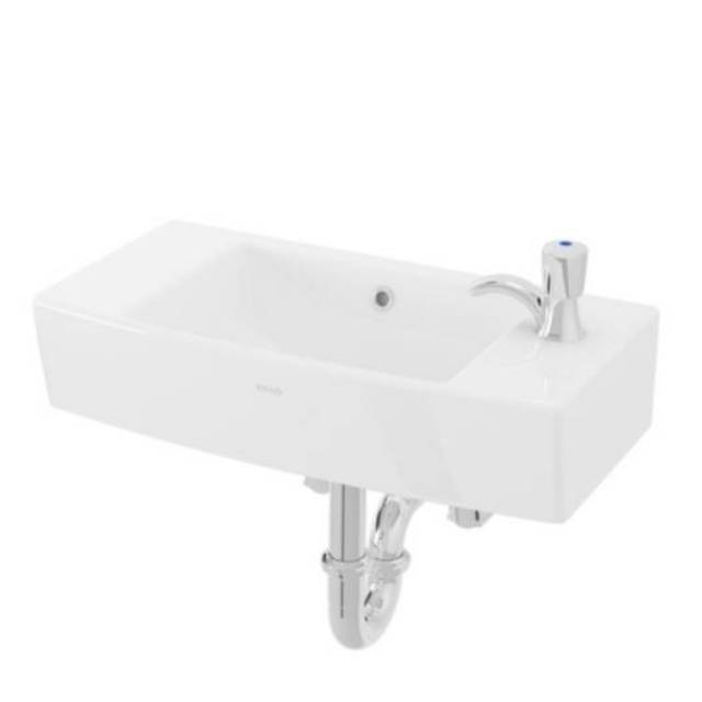 Wastafel TOTO LW248JT1 W/F Putih Body Only