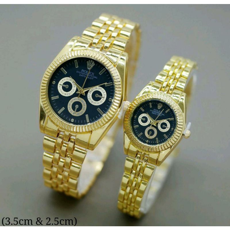 Jam Tangan Daytona Jam Tangan Pria Wanita Sepasang Jam Tangan Coupel