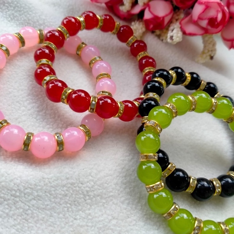 gelang batu giok/natural stone/gelang tangan pria wanita