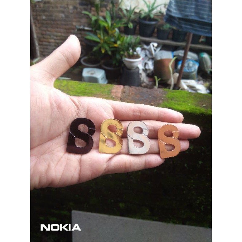 bros buttonscarves mirip asli jarum tidak goyang lagi