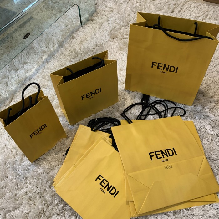 

✨ BISA COD ✨ paperbag fendi