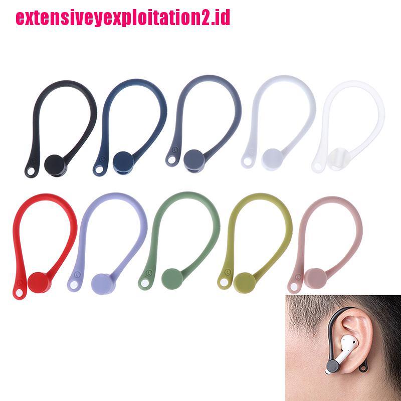 &lt; E2id &amp; &gt; 1 Pasang Strap Holder AirPods Pro Anti Hilang Bahan Silikon