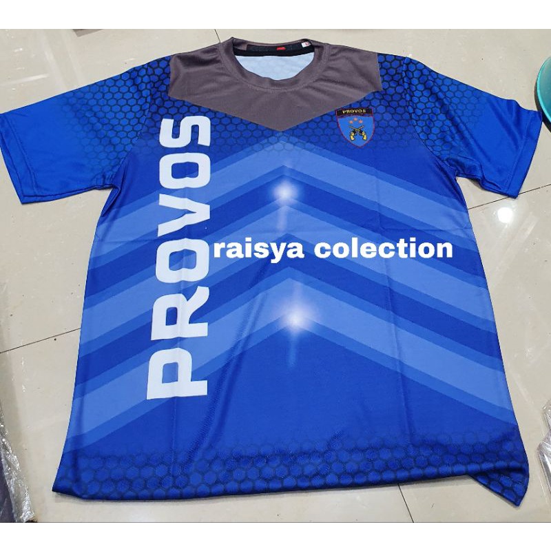 kaos jersey provos / kaos provos bahan jersey