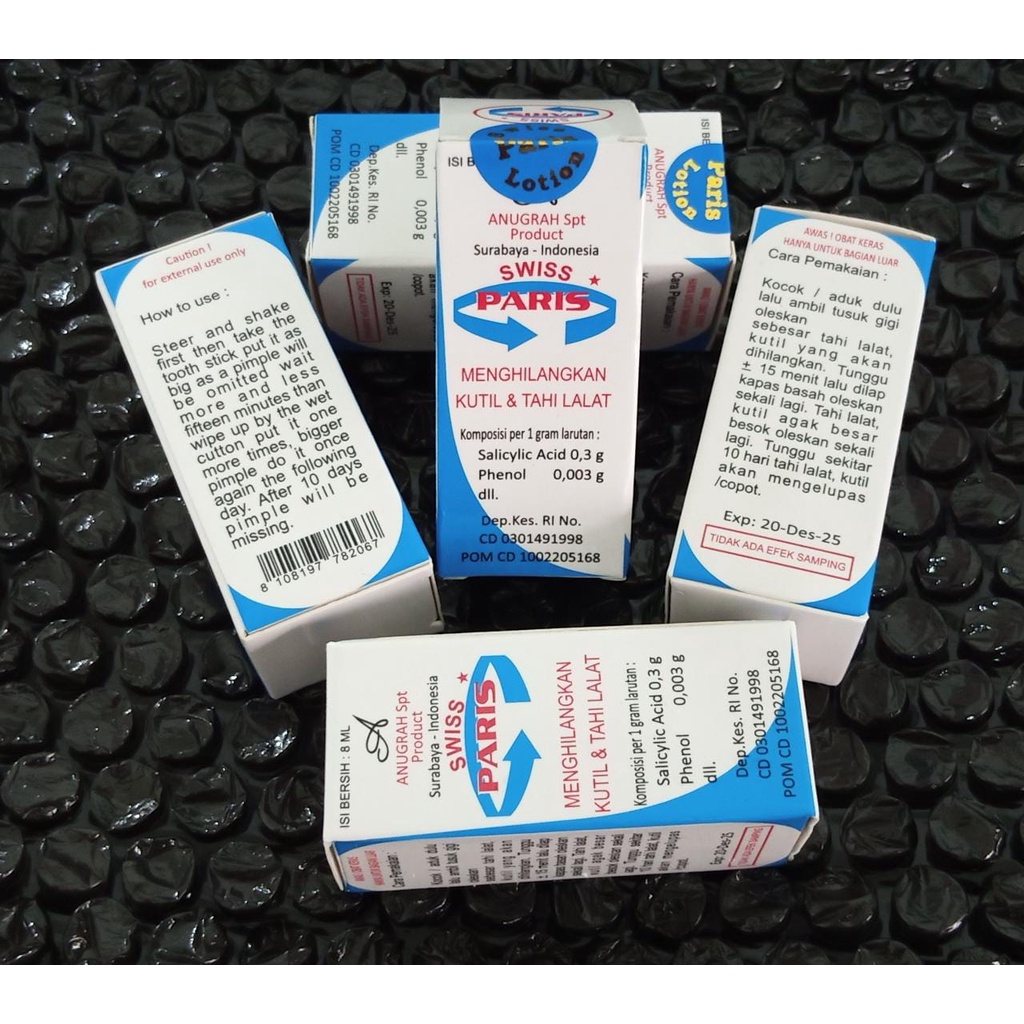 Jual SWISS PARIS LOTION 8 ml Shopee Indonesia