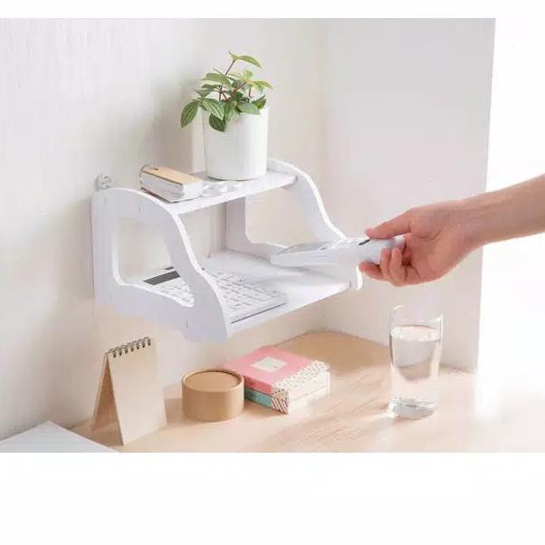 ❃ Rak dinding Desktop storage Rak dinding Rak vintage Wifi ♦