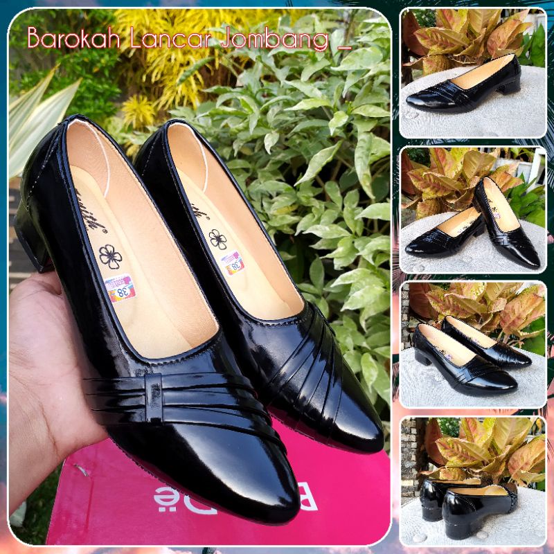 SEPATU KERJA WANITA HAK TAHU 3CM PANTOFEL (37-40)