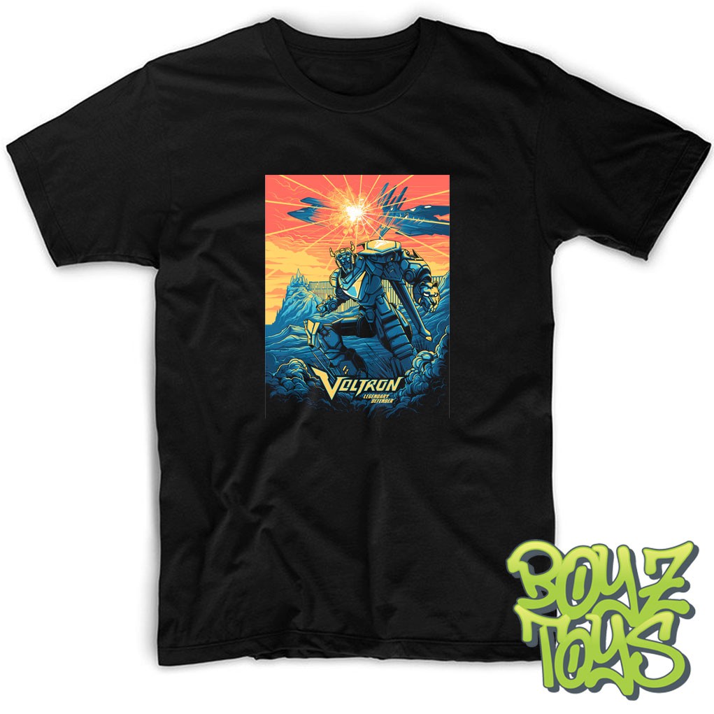 KAOS FILM VOLTRON 1 HITAM