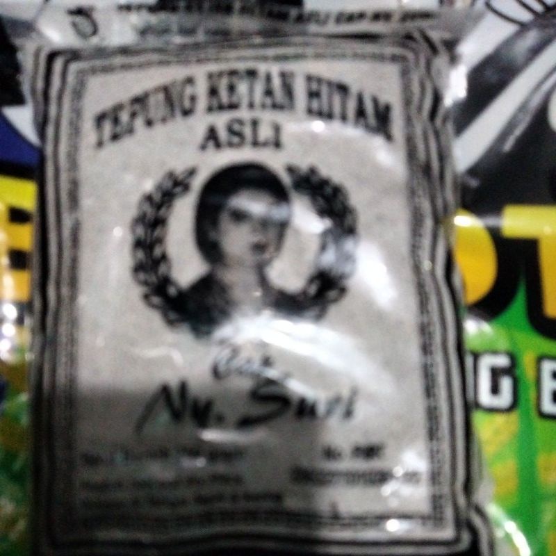 

Tepung ketan hitam Cap Ny.Suri