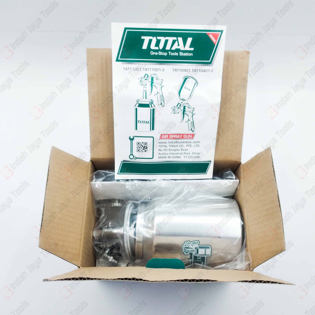 TOTAL TAT-11001 Spray Gun Tabung Bawah 1000 mL Alat Semprot Cat