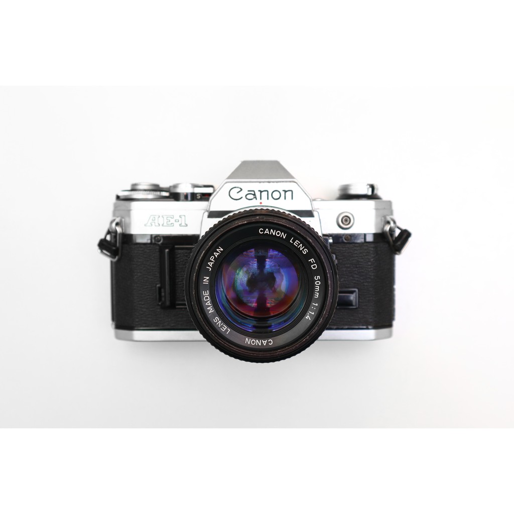 Kamera Analog Canon AE-1 Mulus  Bonus Film 