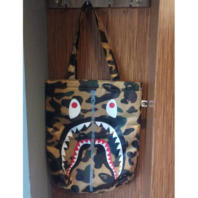 BAPE SHARK TOTEBAG APPENDIX ORIGINAL