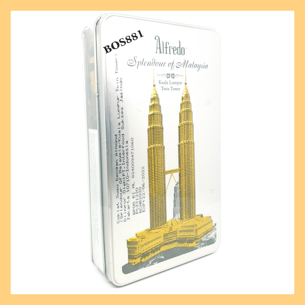 

Coklat Alfredo Twin Tower Kuala Lumpur 180g