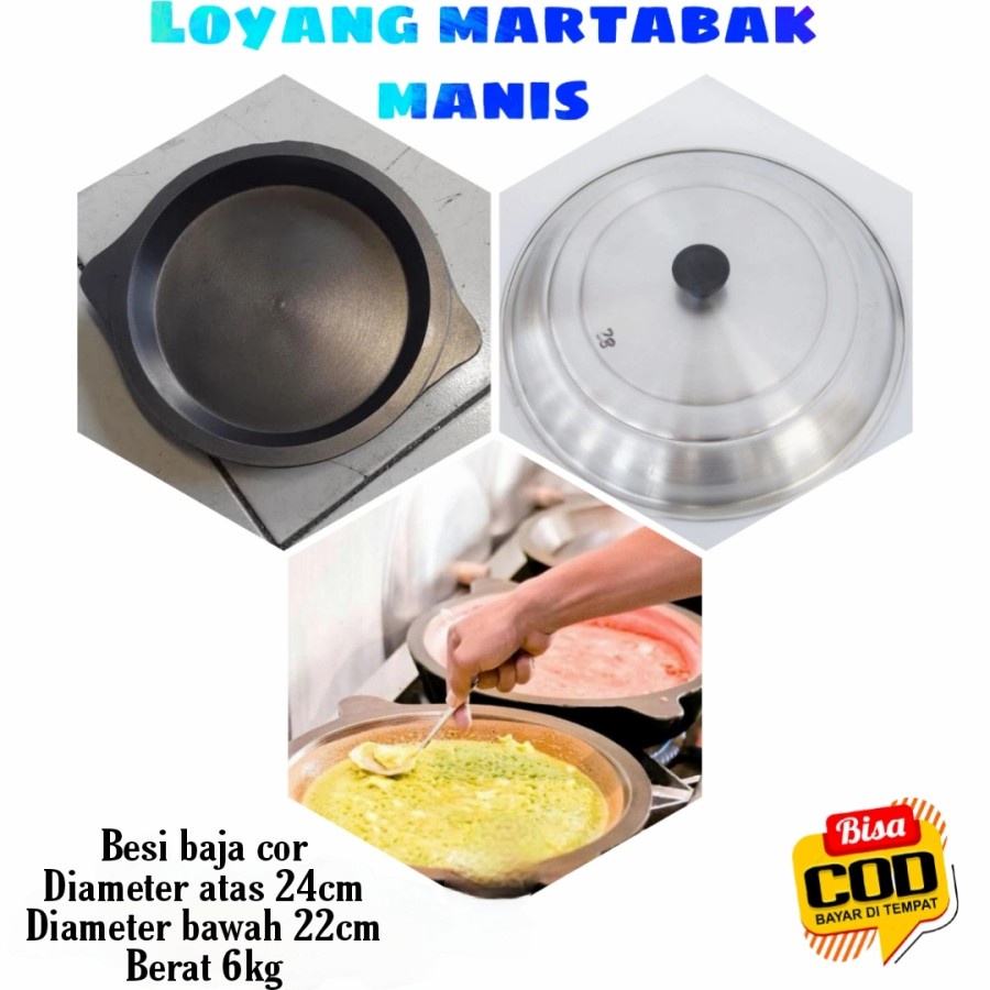 Loyang Martabak Manis Loyang Martabak Bangka Cetakan Martabak Manis