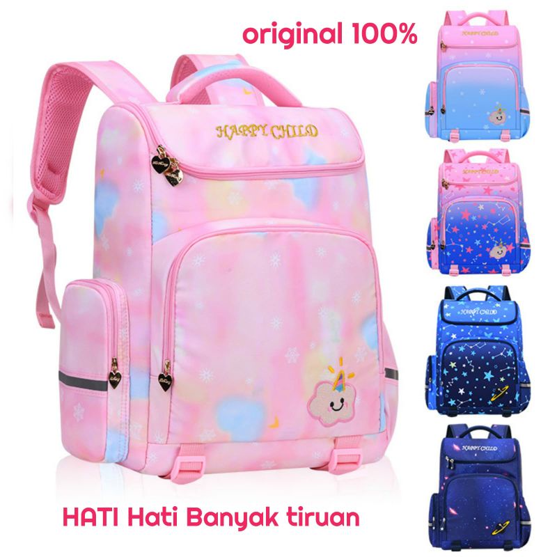 R015- TAS SEKOLAH TAS RANSEL ANAK PEREMPUAN TAS SEKOLAH ANAK PEREMPUAN IMPORT 100%