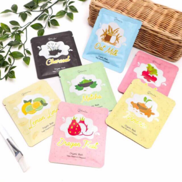 [ BPOM ] MASKER ORGANIK BY LEA GLORIA 15 GRAM / MASKER BUBUK ORGANIK / MASKER WAJAH
