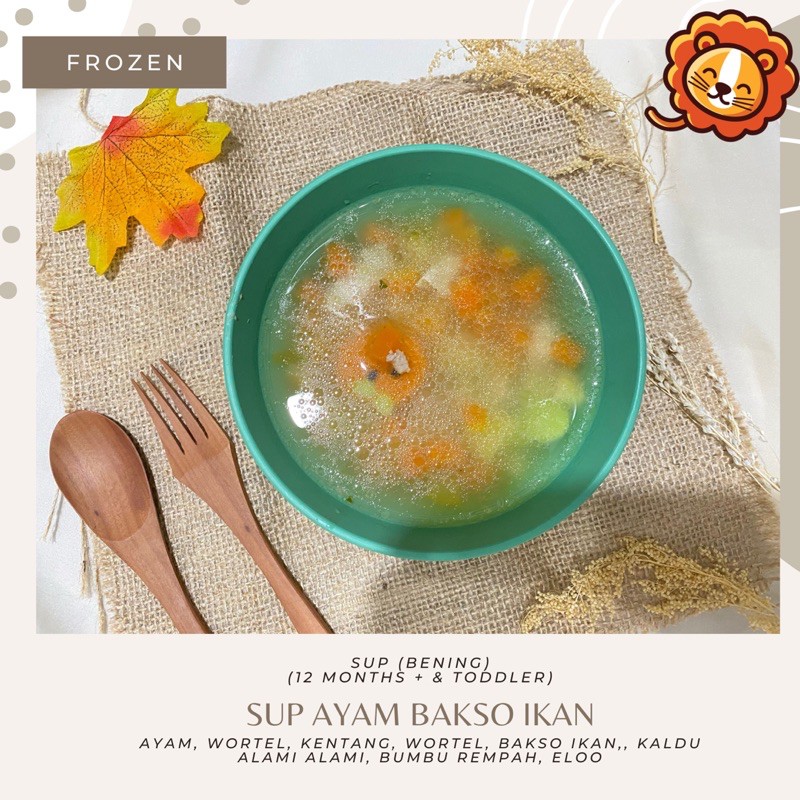 MENU BERKUAH / TODDLER FOOD/  MENU TODDLER / NO MSG/ FROZEN/  SOP / OPOR AYAM/ KIDS MEALS FROZEN