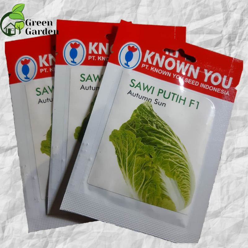 Jual Benih Sawi Putih Autumn Sun Kemasan Urban Farming Known You Seed Indonesia Shopee Indonesia